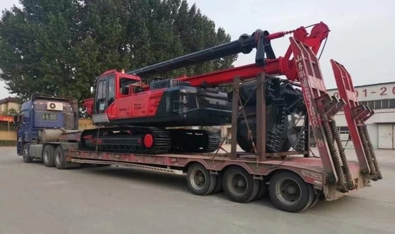 MDT-30 10m Depth Boreile Rotary Piling Rig ความยืดหยุ่นสูง