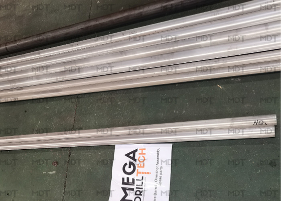 NQ3 สแตนเลสเจาะแกนบาร์เรล Triple Tube 1.5m ยาว