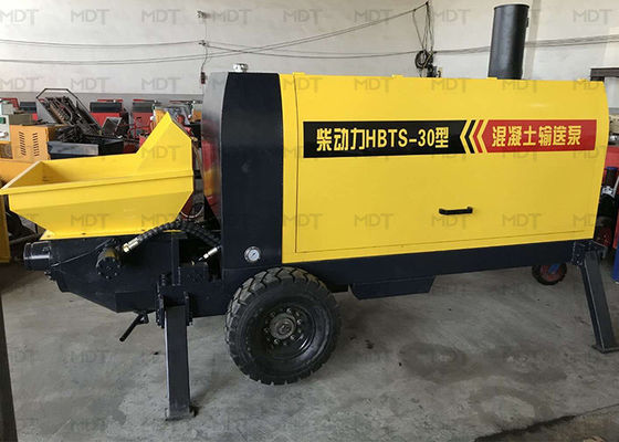 คุณภาพ  MDT-30 Small Shotcrete Machine Trailer Mounted Concrete Pump โรงงาน