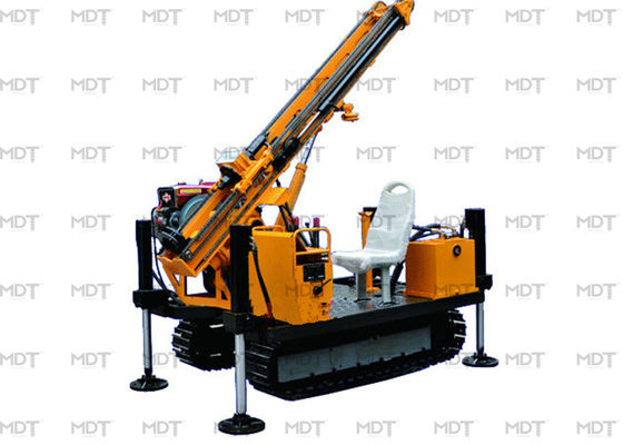 คุณภาพ  15kW 2200 R/Min Crawler Anchor Drilling Rig Machine For Grouting โรงงาน