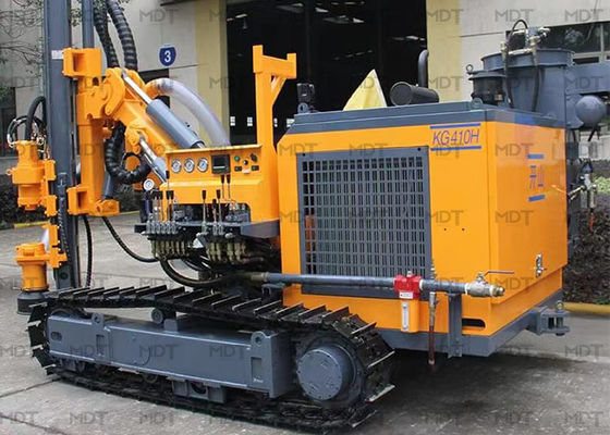 คุณภาพ  MDT410 Hydraulic Crawler Drilling Rig Depth 25m Hole Dia 90-115mm โรงงาน