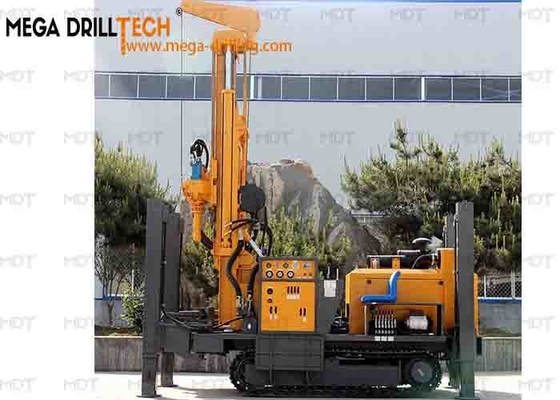 MDT300 Crawler Borehole Drilling Rig Well Drilling Rig 300 Meter อันทรงพลัง