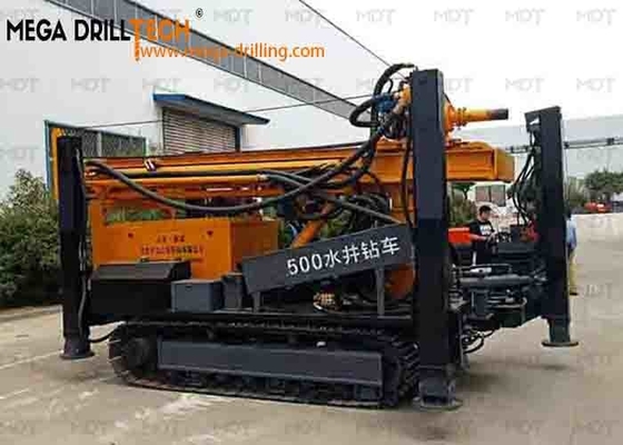 500m Dth Water Well Drilling Rig Machine MDT500 เครื่องเจาะ