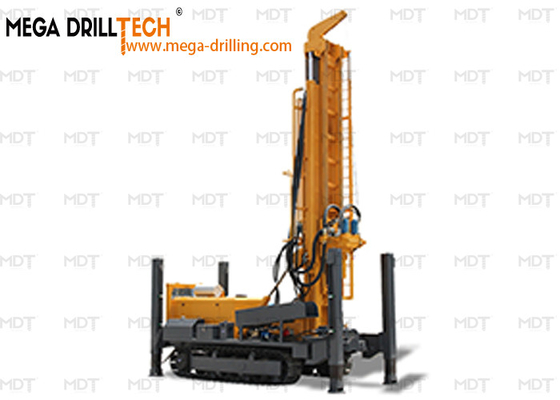 เครื่องเจาะบ่อน้ําไฮดรอลิก 2 มอเตอร์ ทอร์คขนาดใหญ่