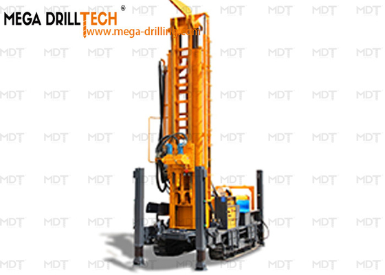 เครื่องเจาะไฮดรอลิกครอลเลอร์ DTH ด้วยเครื่องยนต์ Yuchai