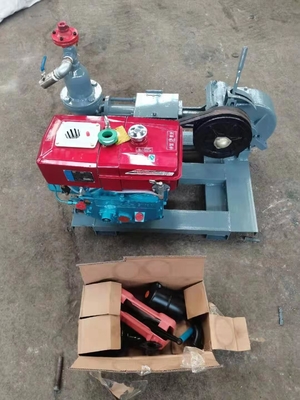 8Kw 120L / Min ปั๊มอัดฉีดซีเมนต์ Grout Injection Pump ขนาดเล็ก