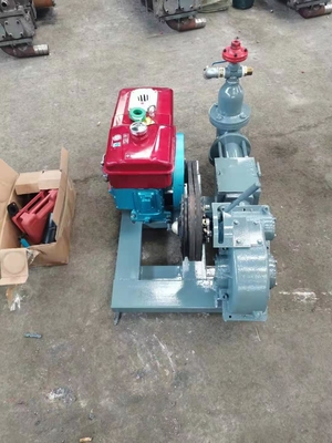 8Kw 120L / Min ปั๊มอัดฉีดซีเมนต์ Grout Injection Pump ขนาดเล็ก
