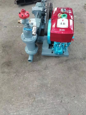 8Kw 120L / Min ปั๊มอัดฉีดซีเมนต์ Grout Injection Pump ขนาดเล็ก