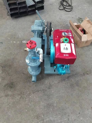 8Kw 120L / Min ปั๊มอัดฉีดซีเมนต์ Grout Injection Pump ขนาดเล็ก
