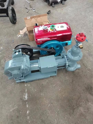 8Kw 120L / Min ปั๊มอัดฉีดซีเมนต์ Grout Injection Pump ขนาดเล็ก