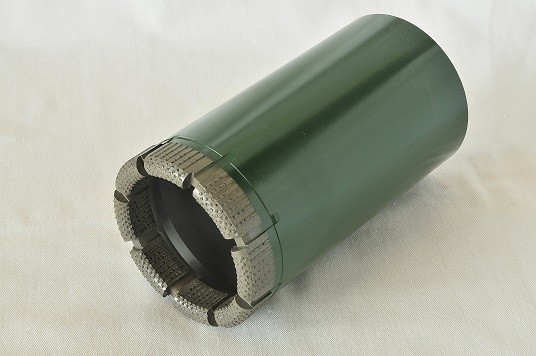 มัลติฟังก์ชั่น Diamond Core Bits ที่ผ่านการรับรอง ISO9001 สำหรับฮาร์ดร็อค