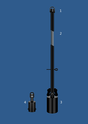 SPT Standard Penetration Automatic Trip Hammer สะดุดตัวเอง