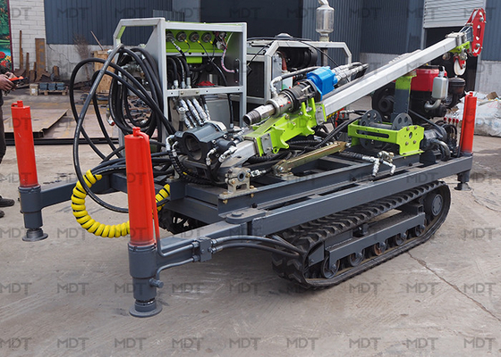 เครื่องเจาะแกนเจาะลึก 1200rpm 300m อุปกรณ์ขุดเจาะเพชรแบบพกพา