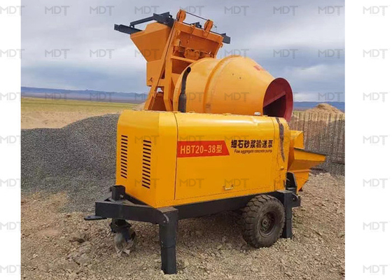 ปั๊มยาแนวคอนกรีตติดเทรลเลอร์ 15 ลบ.ม./ชม. MEGA DRILLTECH