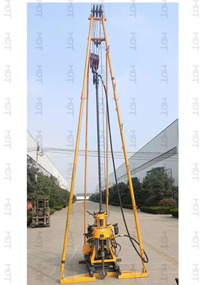การทดสอบดินทางการเกษตร SPT Drill Rig Machine เครื่องเจาะรูน้ำ