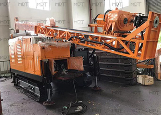 เครื่องเจาะแกนไฮดรอลิกแบบล้อขนาด 140kw สำหรับการขุดความเร็วสูง