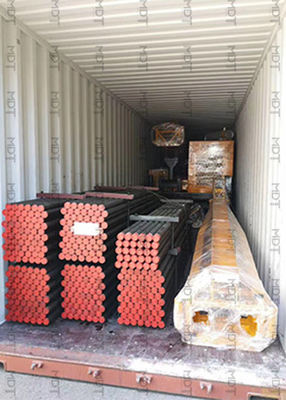 เครื่องเจาะแกนไฮดรอลิกแบบล้อขนาด 140kw สำหรับการขุดความเร็วสูง