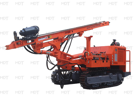 แท่นขุดเจาะตีนตะขาบไฮดรอลิก 115 มม. DTH Rig Machine ความดันอากาศสูง