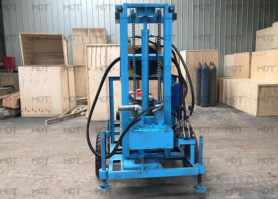 แท่นขุดเจาะแกนหมุนความลึก 150 ม. 4000W สำหรับการขุดเจาะทรายบนบก