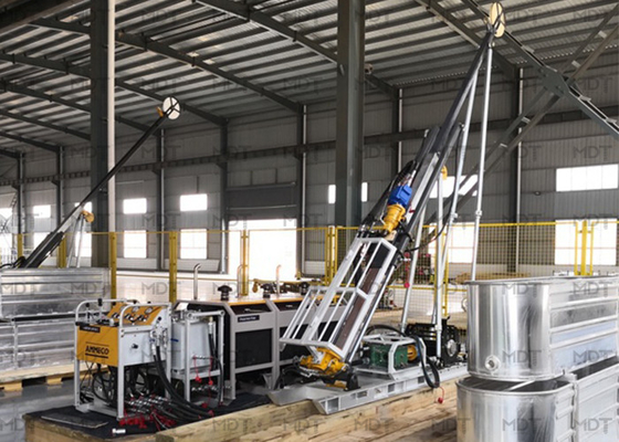 MEGA 800m Depth Portable Borehole Drilling Machine เคลื่อนย้ายได้อย่างง่ายดาย