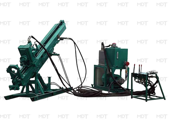 แท่นขุดเจาะสมอเจาะลึก 80m ลึก 70 รอบต่อนาทีปรับได้สำหรับการอัดฉีด