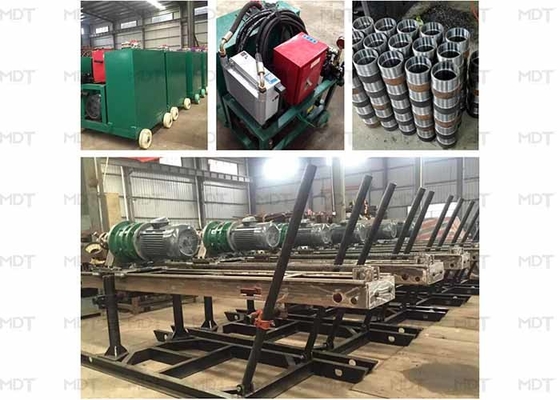 เครื่องตอกเสาเข็มโรตารี่ 22kw 90 องศาป้องกันความลาดชันแบบพกพา