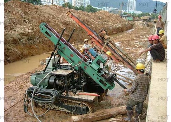 เครื่องเจาะสมอโบลต์ธรณีเทคนิคไฮดรอลิกความลึก 80 เมตร