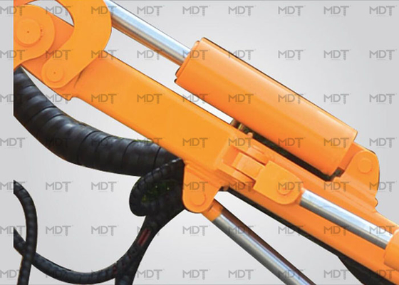 MDT410 แท่นขุดเจาะตีนตะขาบไฮดรอลิกความลึก 25m รู Dia 90-115mm